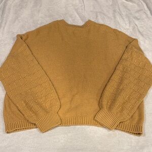 Elegant Mustard Women's Sweater